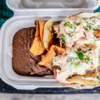 fresh fish tacos with beans - food to go - junk food stock pictures, royalty-free photos & images