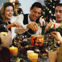 friends, dinner, christmas, home, fondue - food stock pictures, royalty-free photos & images