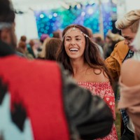 friends enjoying a music festival - concert stock pictures, royalty-free photos & images