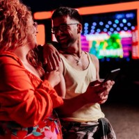 friends having good time at concert. - concert stock pictures, royalty-free photos & images