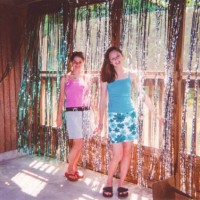 friendship, best friends birthday party, vintage y2k fashion 2000s style - fashion stock pictures, royalty-free photos & images