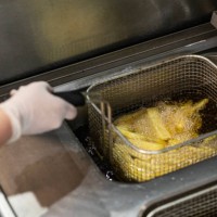 frying oil, french fries - junk food stock pictures, royalty-free photos & images