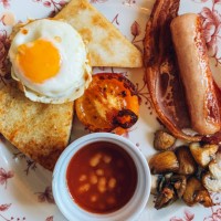 full breakfast - junk food stock pictures, royalty-free photos & images