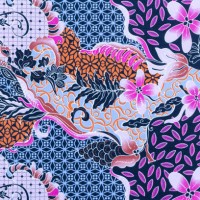 full frame thai silk traditional motif textile and texture background. - fashion stock pictures, royalty-free photos & images