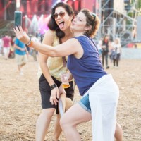 fun time at summer festival - concert stock pictures, royalty-free photos & images