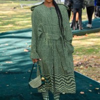 Gabrielle Union attends the Burberry show during London Fashion Week September 2023 on September 18, 2023 in London, England.