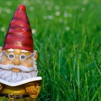 garden gnome reading book - garden decoration stock pictures, royalty-free photos & images