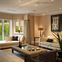 garden lounge - garden decoration stockfoto's en -beelden