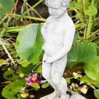 garden sculpture - garden decoration stock pictures, royalty-free photos & images