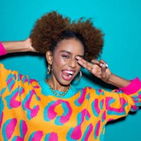 gen z excited young woman - fashion stock pictures, royalty-free photos & images