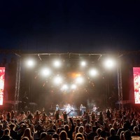 General atmosphere view during day 3 of Rockin' River Music Festival 2018 on August 4, 2018 in Merritt, Canada.