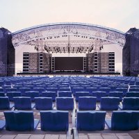 giant empty concert stage, shanghai, china - concert stock pictures, royalty-free photos & images