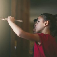 girl and boy painting - home decoration stock pictures, royalty-free photos & images