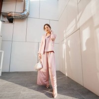 girl near a light wall evening sun - fashion stock pictures, royalty-free photos & images