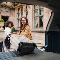 girl's trip - travel stock pictures, royalty-free photos & images