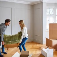 giving their new home a touch of modern flair with stylish furniture - home decoration stock pictures, royalty-free photos & images