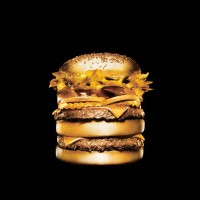 gold burger - junk food stock pictures, royalty-free photos & images