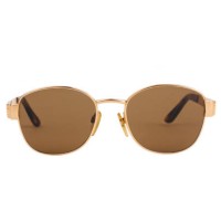 gold luxury sunglasses isolated on white background - fashion stock pictures, royalty-free photos & images