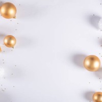 golden christmas ornaments isolated on white - home decoration stock pictures, royalty-free photos & images