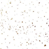 golden confetti on the white background - home decoration stock pictures, royalty-free photos & images