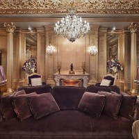golden luxury living room in the private house - home decoration stock pictures, royalty-free photos & images