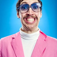 goofy pastel retro man - fashion stock pictures, royalty-free photos & images