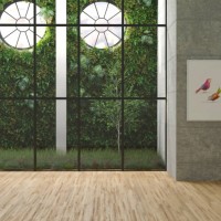 green nook with tree in the office - garden decoration stock pictures, royalty-free photos & images