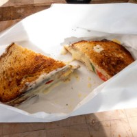 grill cheese sandwich close up - junk food stock pictures, royalty-free photos & images