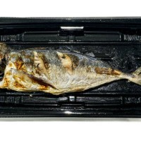 grilled salted horse mackerel (aji no shioyaki) - junk food stock pictures, royalty-free photos & images