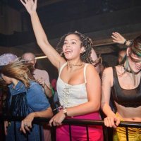 group of people having fun at a music venue. - concert stock pictures, royalty-free photos & images