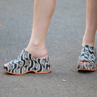Guest is seen during Sao Paulo Fashion Week 2024 N58 - Street Style at Parque Ibirapuera on October 16, 2024 in Sao Paulo, Brazil.
