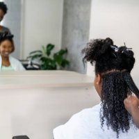 hair stylist in brazil. - hairstyle stock pictures, royalty-free photos & images
