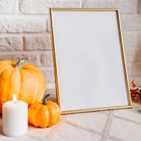 halloween background with white frame with copy space. - home decoration stock pictures, royalty-free photos & images
