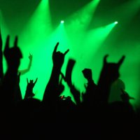 hands horns - concert stock pictures, royalty-free photos & images