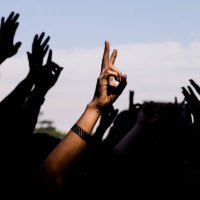 hands up - concert - concert stock pictures, royalty-free photos & images