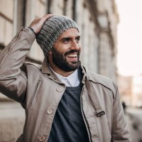 handsome fashionable man on the street - fashion stock pictures, royalty-free photos & images