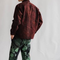 handsome men in side profile stands with his back to the camera posing retro fashion portrait - fashion stock pictures, royalty-free photos & images
