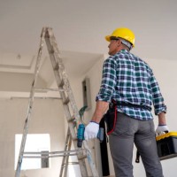 handyman, home improvement work - home decoration stock pictures, royalty-free photos & images