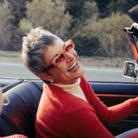 happy mature women driving in convertible car - travel stock pictures, royalty-free photos & images