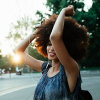 happy moments listening to music - concert stock pictures, royalty-free photos & images