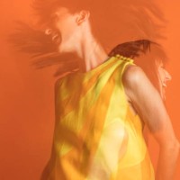 happy retro 1960s woman, retro woman laughing, dancing, and jumping - fashion stock pictures, royalty-free photos & images