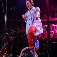 Harry Styles performs, in Dorothy from 