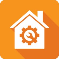 hauszahnradschlüssel ikone silhouette - home decoration stock-grafiken, -clipart, -cartoons und -symbole