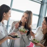 healthy eating women - junk food stock pictures, royalty-free photos & images
