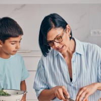 healthy food preparation - junk food stock pictures, royalty-free photos & images