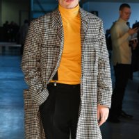 Hector Bellerin attends the MSGM show during Milan Menswear Fashion Week Autumn/Winter 2019/20 on January 13, 2019 in Milan, Italy.