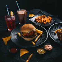 high angle view of various food on table,india - junk food stock pictures, royalty-free photos & images