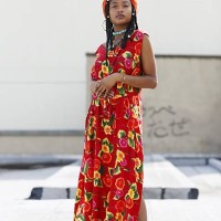 hip, young african american model wearing summer dress - fashion stock pictures, royalty-free photos & images