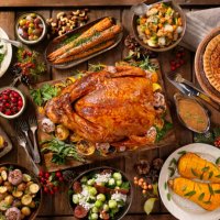 holiday turkey dinner - food stock pictures, royalty-free photos & images