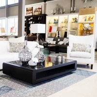 home decor store displaying elegant furniture and accessories - home decoration stock pictures, royalty-free photos & images